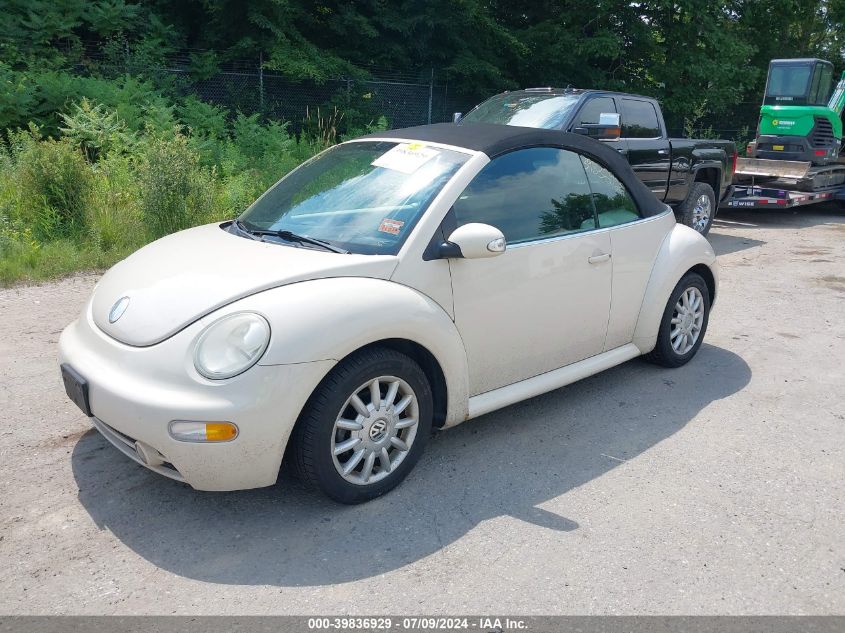 2004 Volkswagen New Beetle Gls VIN: 3VWCM21Y34M310399 Lot: 39836929