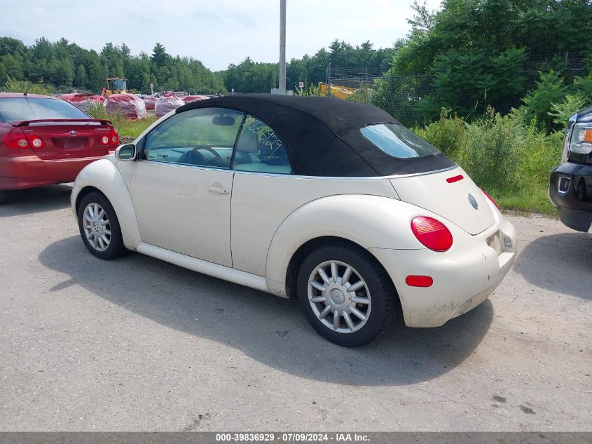 2004 Volkswagen New Beetle Gls VIN: 3VWCM21Y34M310399 Lot: 39836929