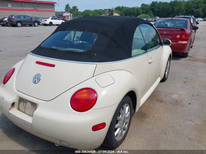 2004 Volkswagen New Beetle Gls VIN: 3VWCM21Y34M310399 Lot: 39836929