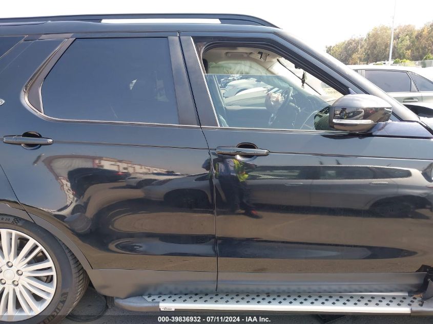 2017 Land Rover Discovery Hse VIN: SALRRBBV3HA015558 Lot: 39836932