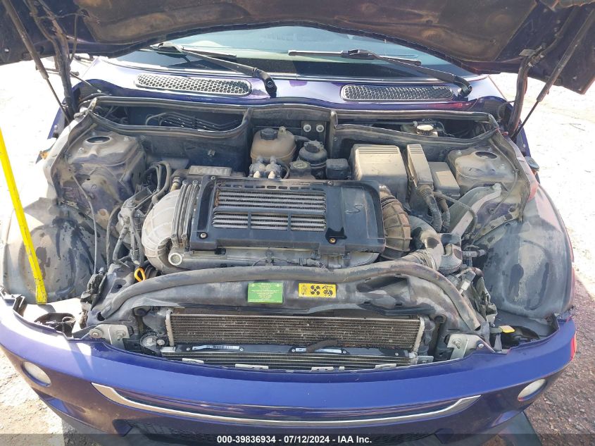 2006 Mini Cooper S VIN: WMWRE33576TJ33523 Lot: 39836934