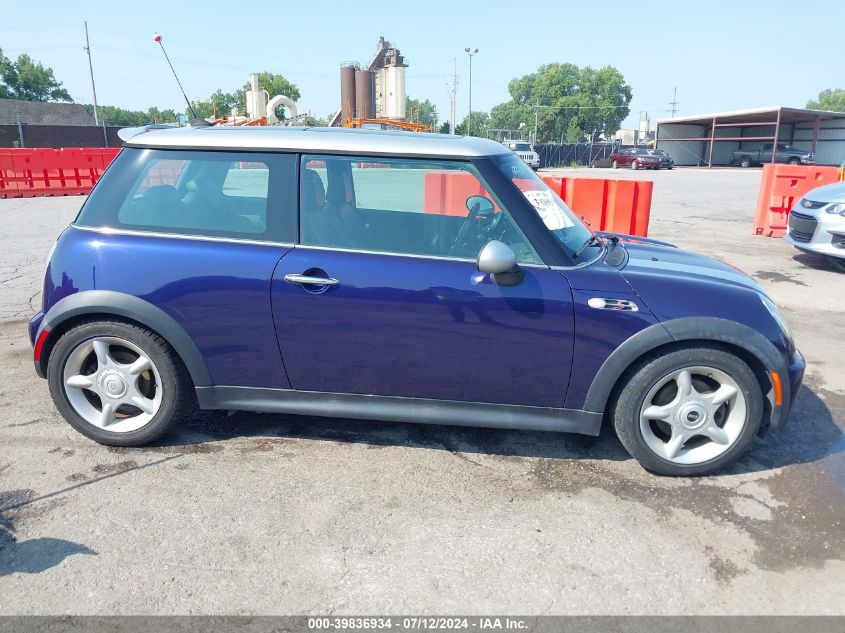 2006 Mini Cooper S VIN: WMWRE33576TJ33523 Lot: 39836934