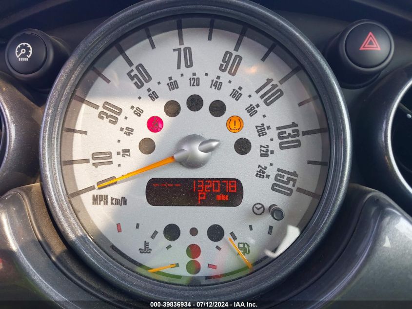 2006 Mini Cooper S VIN: WMWRE33576TJ33523 Lot: 39836934