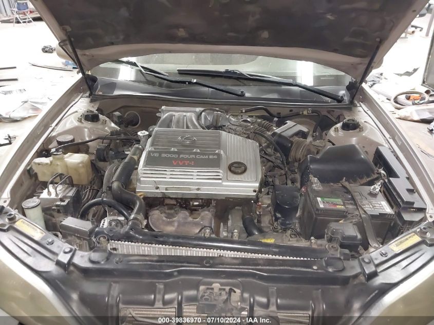 2000 Lexus Es 300 VIN: JT8BF28G0Y5088324 Lot: 39836970