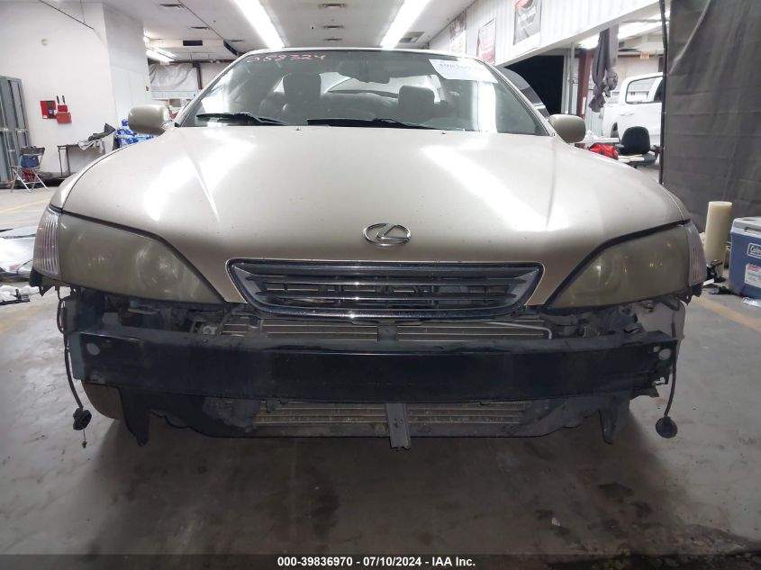 2000 Lexus Es 300 VIN: JT8BF28G0Y5088324 Lot: 39836970