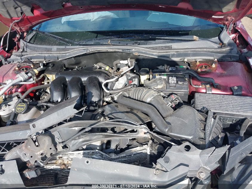 2006 Ford Fusion Se VIN: 3FAFP07166R123787 Lot: 39836971