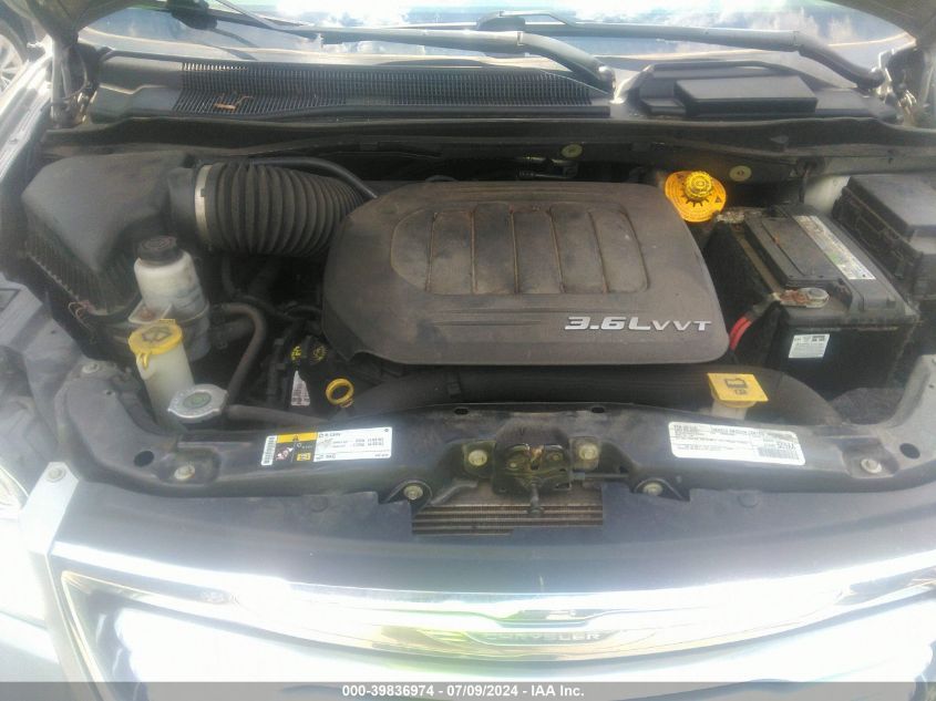 2016 Chrysler Town & Country Touring VIN: 2C4RC1BG5GR261610 Lot: 39836974