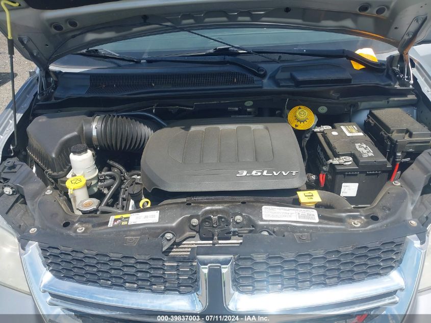 2014 Dodge Grand Caravan Sxt VIN: 2C4RDGCG1ER205692 Lot: 39837003