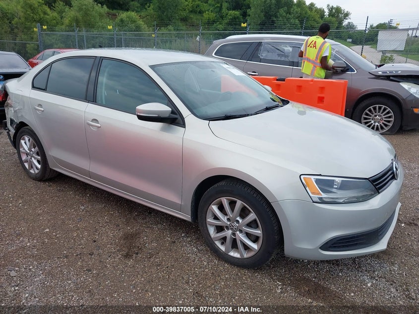 2011 VOLKSWAGEN JETTA VIN: 3VWDX7AJ9BM316345