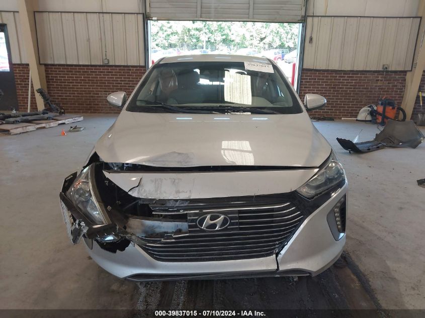 2019 Hyundai Ioniq Hybrid Sel VIN: KMHC75LC5KU123943 Lot: 39837015