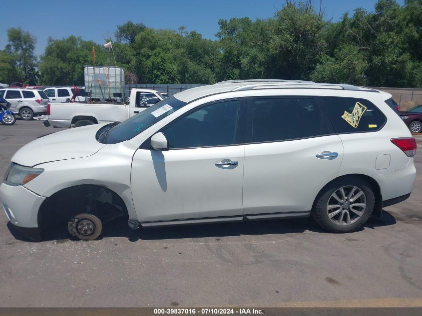 2016 Nissan Pathfinder Sv VIN: 5N1AR2MM3GC655583 Lot: 39837016