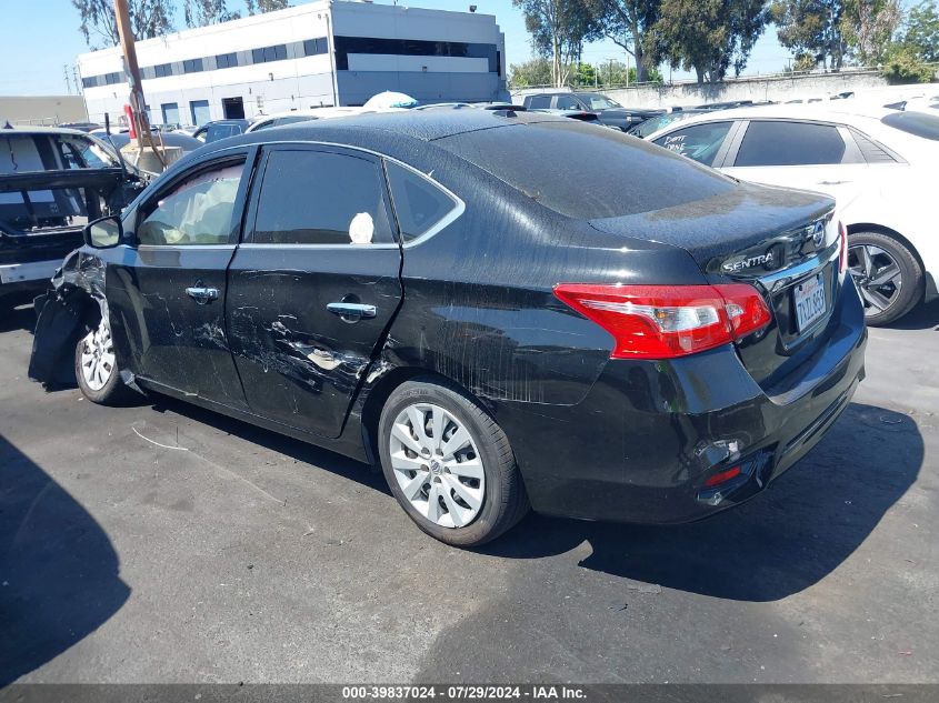 2017 Nissan Sentra S/Sv/Sr/Sl VIN: 3N1AB7AP0HY313850 Lot: 39837024