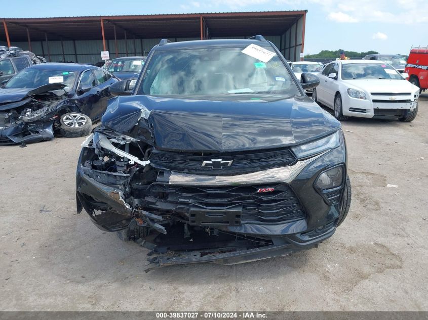 2021 Chevrolet Trailblazer Fwd Rs VIN: KL79MTSL1MB056119 Lot: 39837027