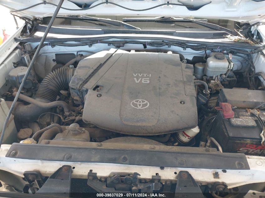 2012 Toyota Tacoma Base V6 VIN: 3TMLU4EN4CM092342 Lot: 39837029