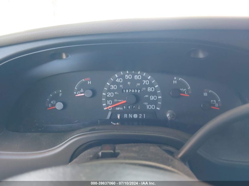 2001 Ford E-250 Recreational VIN: 1FDPE24LX1HB29913 Lot: 39837060