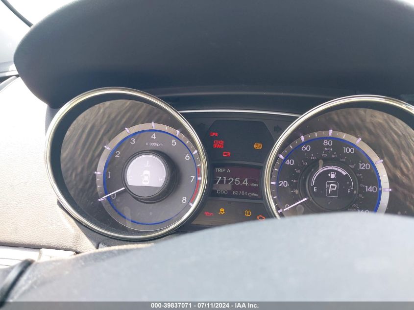 2011 Hyundai Sonata Se 2.0T VIN: 5NPEC4AB3BH315983 Lot: 39837071