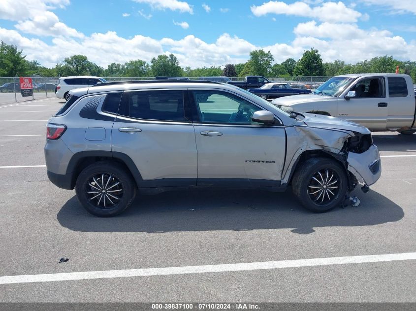 2018 Jeep Compass Latitude 4X4 VIN: 3C4NJDBB1JT408715 Lot: 39837100