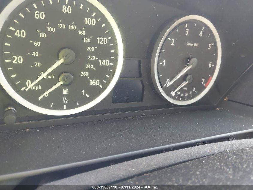 2006 BMW 550I VIN: WBANB535X6CP01797 Lot: 39837110