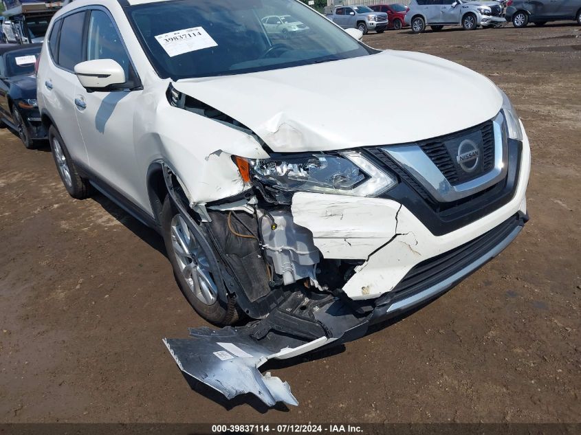 2017 Nissan Rogue Sv VIN: JN8AT2MV3HW283522 Lot: 39837114