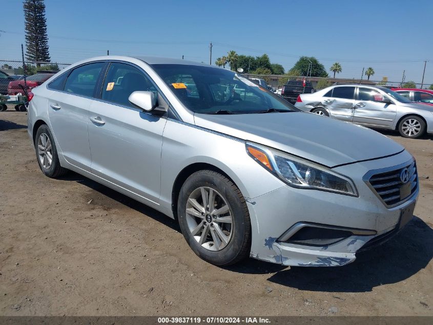 2017 Hyundai Sonata Se VIN: 5NPE24AF8HH571115 Lot: 39837119