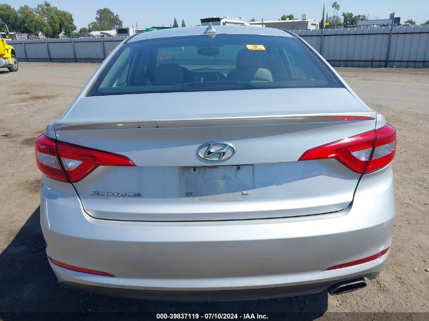 2017 Hyundai Sonata Se VIN: 5NPE24AF8HH571115 Lot: 39837119