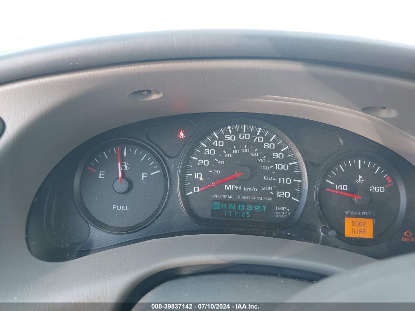 2004 Chevrolet Impala VIN: 2G1WF52E549127541 Lot: 39837142