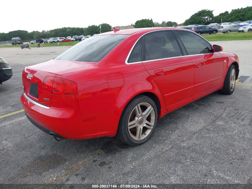 WAUAF78E77A094942 | 2007 AUDI A4