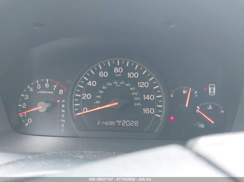 2005 Honda Accord 2.4 Lx VIN: 1HGCM56495A055624 Lot: 39837147