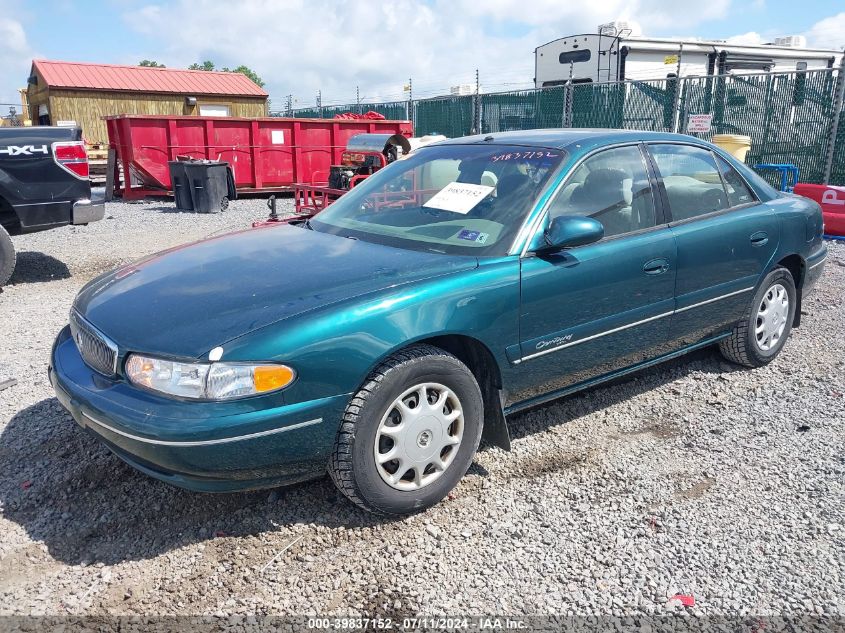 2G4WS52J5Y1347083 | 2000 BUICK CENTURY