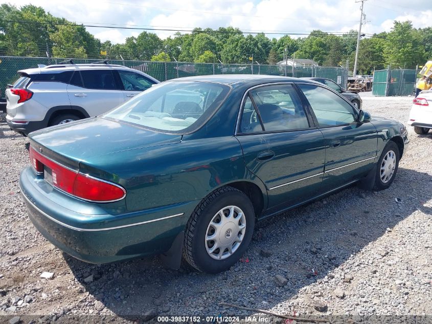 2G4WS52J5Y1347083 | 2000 BUICK CENTURY