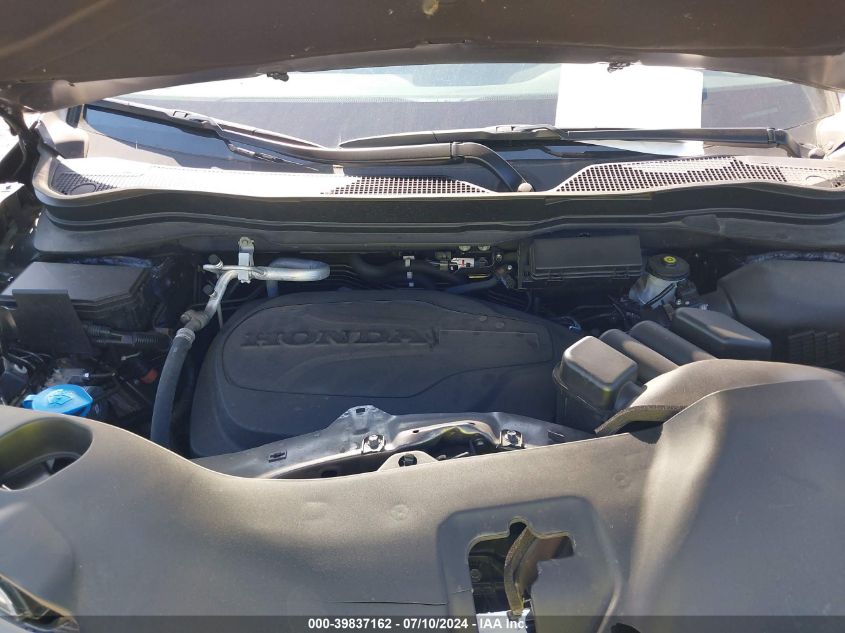 2022 Honda Pilot Awd Ex-L VIN: 5FNYF6H59NB098023 Lot: 39837162