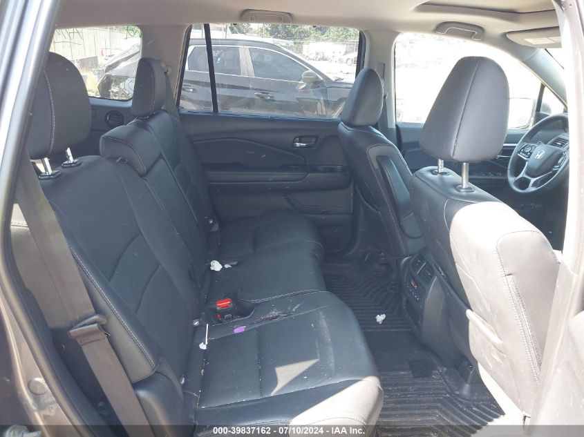 2022 Honda Pilot Awd Ex-L VIN: 5FNYF6H59NB098023 Lot: 39837162