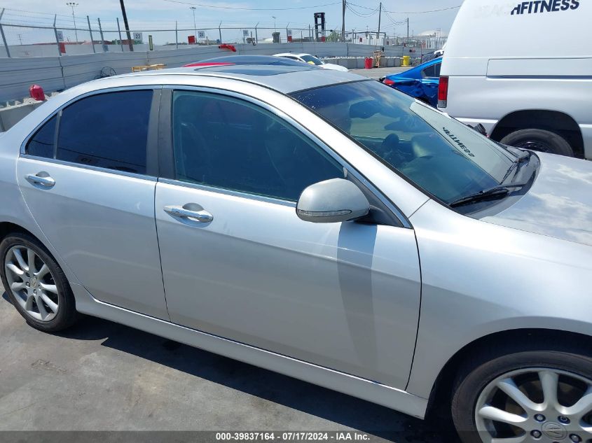 2006 Acura Tsx VIN: JH4CL96926C007200 Lot: 39837164