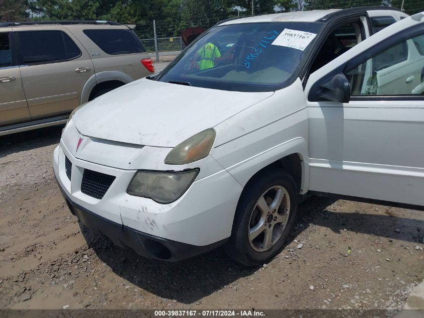 2004 Pontiac Aztek VIN: 3G7DA03EX4S515008 Lot: 39837167