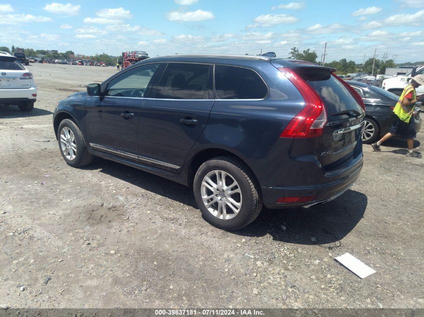 2015 Volvo Xc60 T5/T5 Premier VIN: YV4612RK4F2689316 Lot: 39837181