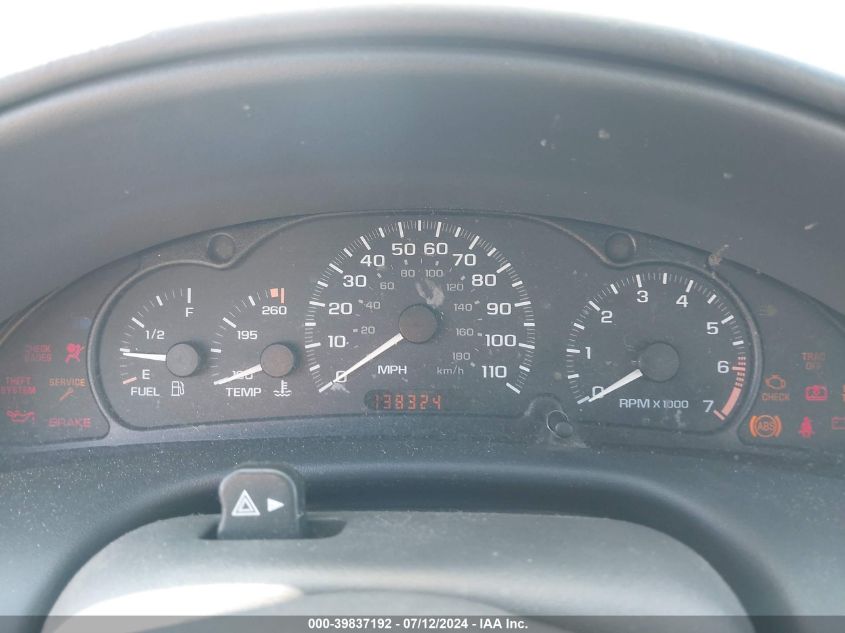 2002 Chevrolet Cavalier Cng VIN: 1G1JC524827233927 Lot: 39837192