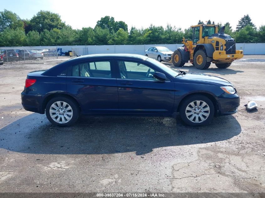 2014 Chrysler 200 Lx VIN: 1C3CCBAB0EN121724 Lot: 39837204