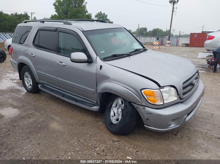 2002 Toyota Sequoia Sr5 V8 VIN: 5TDBT44A52S126316 Lot: 39837207