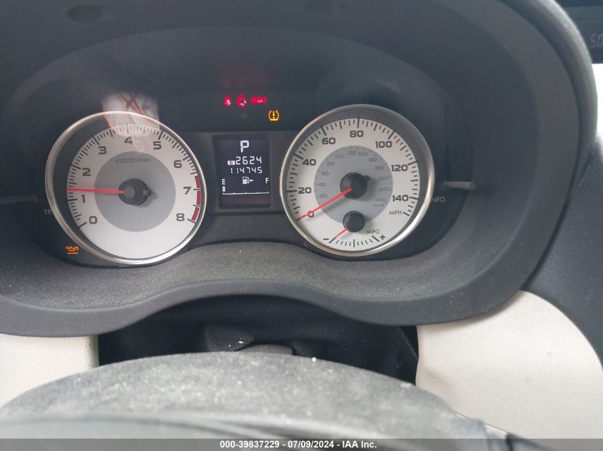 2012 Subaru Impreza 2.0I Sport Limited VIN: JF1GPAR66CH201145 Lot: 39837229