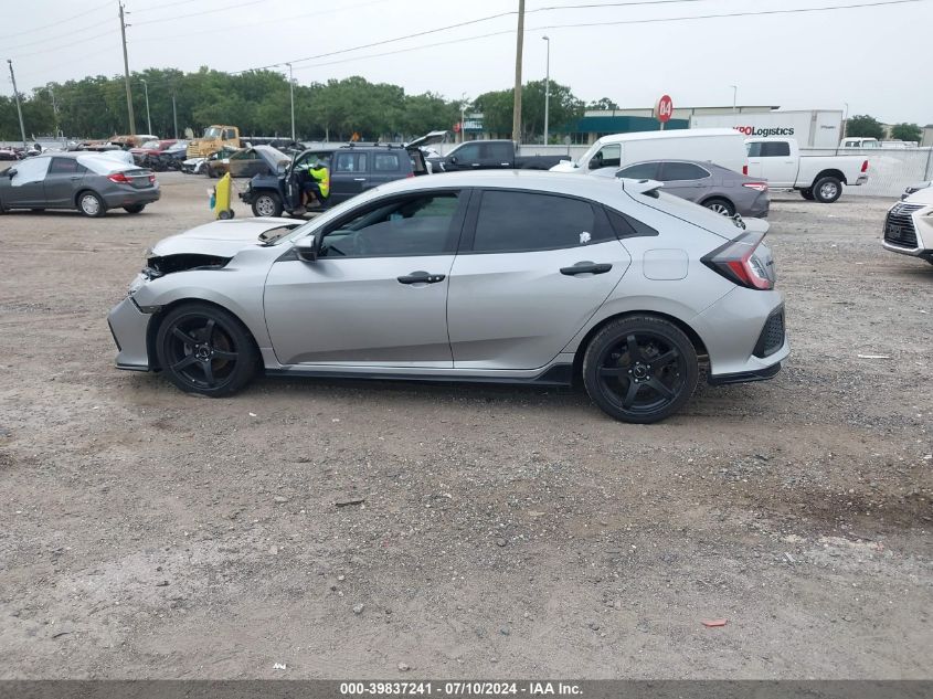 2018 Honda Civic Sport VIN: SHHFK7H47JU205983 Lot: 39837241