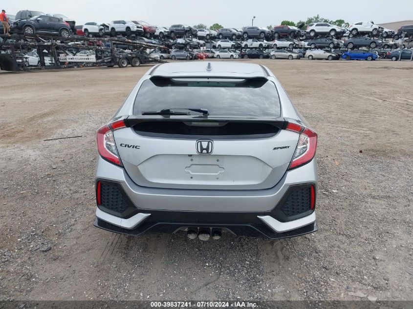 2018 Honda Civic Sport VIN: SHHFK7H47JU205983 Lot: 39837241