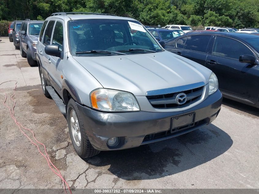 2003 Mazda Tribute Es V6 VIN: 4F2CZ061X3KM32722 Lot: 39837252