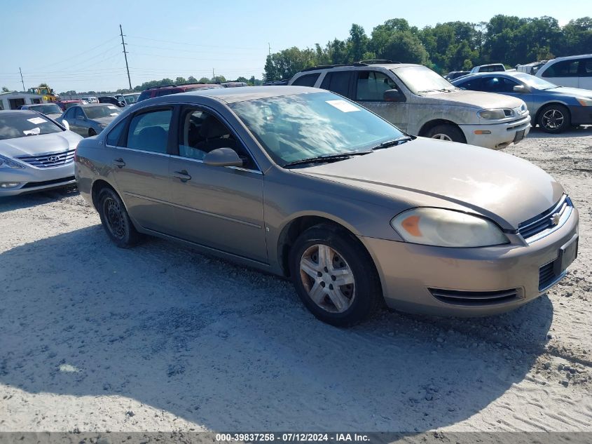 2G1WB58K169422809 2006 Chevrolet Impala Ls