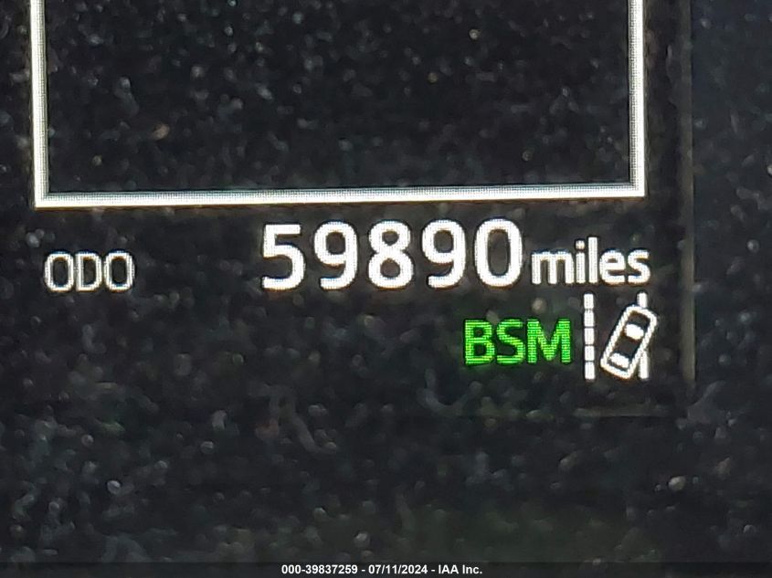 2019 Toyota Highlander Xle VIN: 5TDJZRFH3KS590464 Lot: 39837259