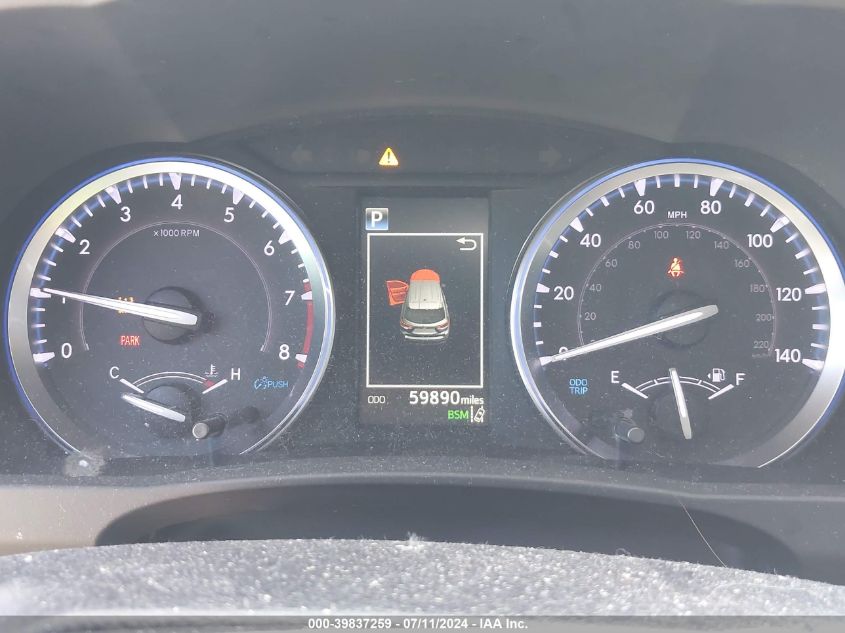 2019 Toyota Highlander Xle VIN: 5TDJZRFH3KS590464 Lot: 39837259