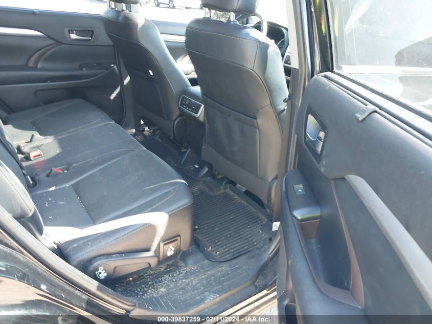 2019 Toyota Highlander Xle VIN: 5TDJZRFH3KS590464 Lot: 39837259