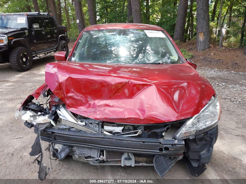 2013 Nissan Sentra Sv VIN: 3N1AB7AP5DL783637 Lot: 39837277
