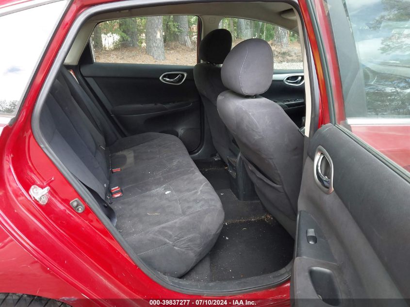 2013 Nissan Sentra Sv VIN: 3N1AB7AP5DL783637 Lot: 39837277