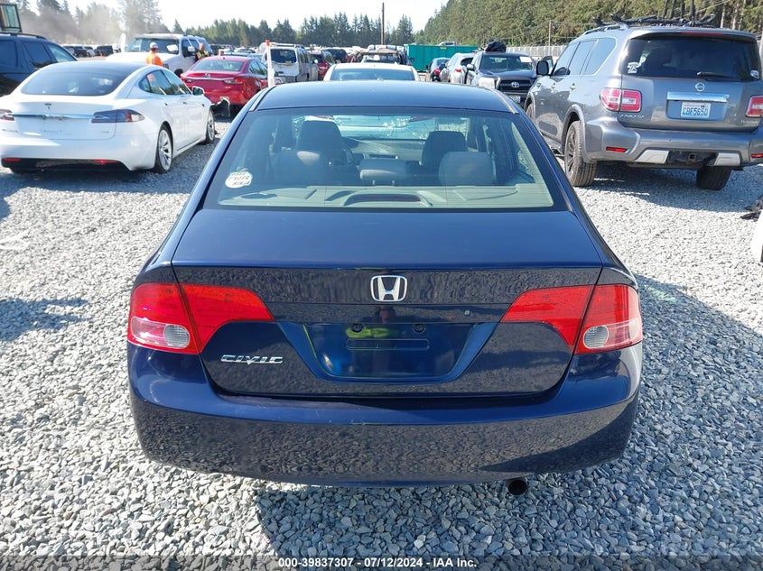 2007 Honda Civic Lx VIN: 1HGFA16557L029830 Lot: 39837307