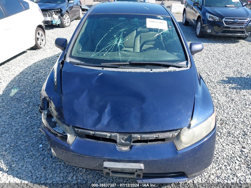 2007 Honda Civic Lx VIN: 1HGFA16557L029830 Lot: 39837307